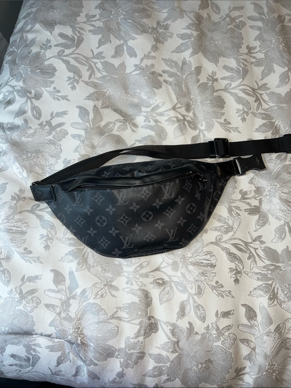Louis Vuitton Black Monogram Eclipse Belt Bag